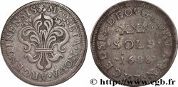 LOUIS XIV &nbsp;THE SUN KING&nbsp; XXX sols 1688 Strasbourg