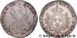 LOUIS XVI Écu aux branches d&nbsp;olivier 1784 Orléans