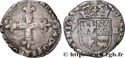 HENRY IV Huitième d&nbsp;écu de Béarn 1605 Morlaàs