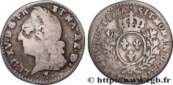 LOUIS XV DIT LE BIEN AIMÉ Dixième d’écu aux branches d’olivier, buste lauré 1773 Pau