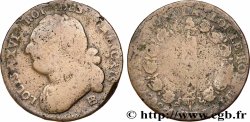 LOUIS XVI (MONARQUE CONSTITUTIONNEL)  12 deniers dit &nbsp;au faisceau&nbsp;, type FRANÇAIS 1792 Strasbourg