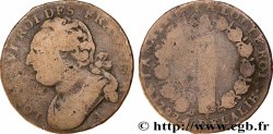 LOUIS XVI 12 deniers dit &nbsp;au faisceau&nbsp;, type FRANÇOIS 1792 Paris