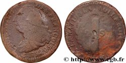 LOUIS XVI 2 sols dit &nbsp;au faisceau&nbsp;, type FRANÇOIS 1792 Perpignan