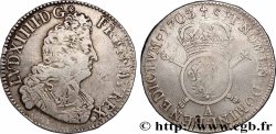 LOUIS XIV &nbsp;THE SUN KING&nbsp; Demi-écu aux insignes 1703 Paris VF/VF