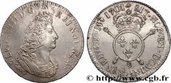LOUIS XIV &nbsp;THE SUN KING&nbsp; Écu aux insignes 1701 Rennes