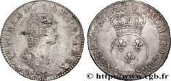 LOUIS XV &nbsp;THE WELL-BELOVED&nbsp; Écu dit &nbsp;vertugadin&nbsp; 1716 Rouen MBC