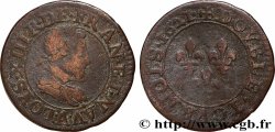 LOUIS XIII  Double tournois, type 2 de Paris 1621 Paris