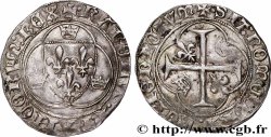 CHARLES VII LE VICTORIEUX Blanc à la couronne s.m. Angers