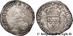 CHARLES IX Teston, 2e type 1563 Toulouse VF/XF