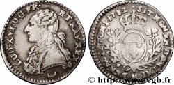 LOUIS XVI Dixième d&nbsp;écu aux branches d&nbsp;olivier 1782 Metz