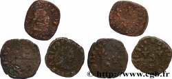 HENRY III Double tournois, lot de 3 ex. n.d. Ateliers divers