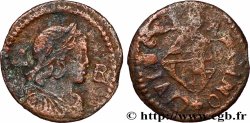 SPANIA - BARCELONA - LOUIS XIV &nbsp;THE SUN KING&nbsp; Ardit ou demi-sizain s.m. Barcelone
