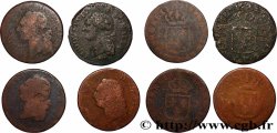 LOUIS XVI Sol dit &nbsp;à l&nbsp;écu&nbsp;, lot de 4 ex. n.d. Ateliers divers