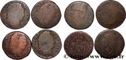 LOUIS XV &nbsp;THE WELL-BELOVED&nbsp; Sol d&nbsp;Aix, lot de 4 ex. n.d. Aix-en-Provence