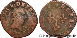LIGUE. COINAGE AT THE NAME OF HENRY III Double tournois n.d. Paris