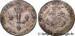 LOUIS XV &nbsp;THE WELL-BELOVED&nbsp; Double sol de billon 1739 Lille AU