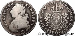 LOUIS XVI Cinquième d&nbsp;écu aux branches d&nbsp;olivier 1777 Perpignan VF