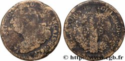 LOUIS XVI 2 sols dit &nbsp;au faisceau&nbsp;, type FRANÇAIS 1792 Strasbourg