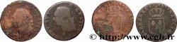 LOUIS XVI Sol dit &nbsp;à l&nbsp;écu&nbsp;, lot de 2 ex. n.d. Ateliers divers