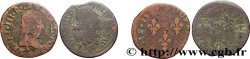 HENRY III Double tournois, lot de 2 ex. n.d. Ateliers divers