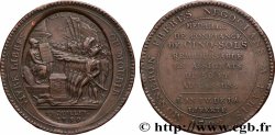 REVOLUTION COINAGE Monneron de 5 sols au serment 1792 
