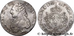 LOUIS XVI Écu aux branches d&nbsp;olivier 1789 Rouen VF/XF