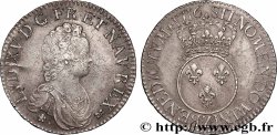 LOUIS XV THE BELOVED Écu dit "vertugadin" 1716 Grenoble