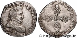 HENRY IV Demi-franc, 1er type de Bordeaux 1590 Bordeaux