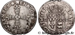 HENRY IV Quart d&nbsp;écu de Béarn 1601 Pau