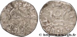 TOURAINE - SAINT-MARTIN DE TOURS - PHILIPPE II AUGUSTE Denier tournois s.m. Saint-Martin de Tours