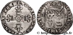 LOUIS XIII Quart d&nbsp;écu de Béarn 1630 Pau