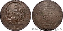 REVOLUTION COINAGE Monneron de 5 sols au serment 1792 