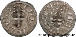 LOUIS VIII &nbsp;THE LION&nbsp; AND LOUIS IX &nbsp;SAINT LOUIS&nbsp; Denier tournois s.m. 