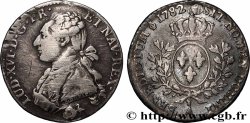 LOUIS XVI Cinquième d&nbsp;écu aux branches d&nbsp;olivier 1782 Paris