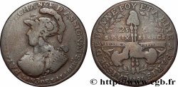 REVOLUTION COINAGE Six blancs de Montagny 1791 