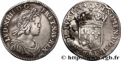 LOUIS XIV &nbsp;THE SUN KING&nbsp; Douzième d&nbsp;écu, portrait à la mèche courte 1644 Paris, Monnaie de Matignon