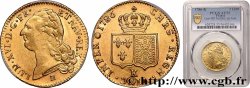 LOUIS XVI Double louis d’or aux écus accolés 1786 Bordeaux