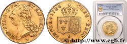 LOUIS XVI Double louis d’or aux écus accolés 1786 Limoges