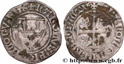 CHARLES VI &nbsp;THE MAD&nbsp; OR &nbsp;THE WELL-BELOVED&nbsp; Blanc dit &nbsp;guénar&nbsp; n.d. Rouen