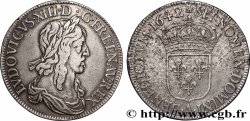 LOUIS XIII Écu, buste drapé (1er buste de Jean Warin) 1642 Paris, Monnaie de Matignon