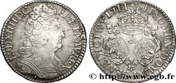 LOUIS XIV &nbsp;THE SUN KING&nbsp; Demi-écu aux trois couronnes 1711 Aix-en-Provence