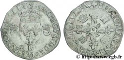 HENRI II Douzain aux croissants 1549 Rouen TTB