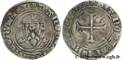 CHARLES VII LE VICTORIEUX Blanc à la couronne n.d. Angers