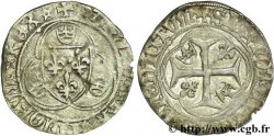 CHARLES VII LE VICTORIEUX Blanc à la couronne n.d. Saint-Lô