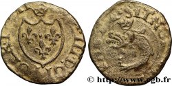 HENRI III Liard du Dauphiné à l&nbsp;écu 1583 Grenoble TB+