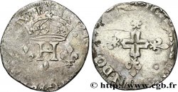 HENRI III Double sol parisis, 2e type 1583 Montpellier TB+
