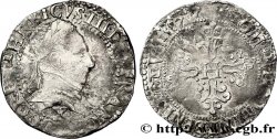 HENRY III Demi-franc au col plat 1587 Amiens