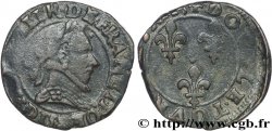 HENRI III Double tournois, 2e type 1589 Lyon