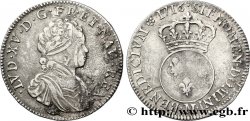LOUIS XV &nbsp;THE WELL-BELOVED&nbsp; Quart d&nbsp;écu dit “vertugadin” 1716 Toulouse