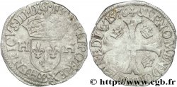 HENRY III Douzain, 1er type 1576 Rouen XF/VF